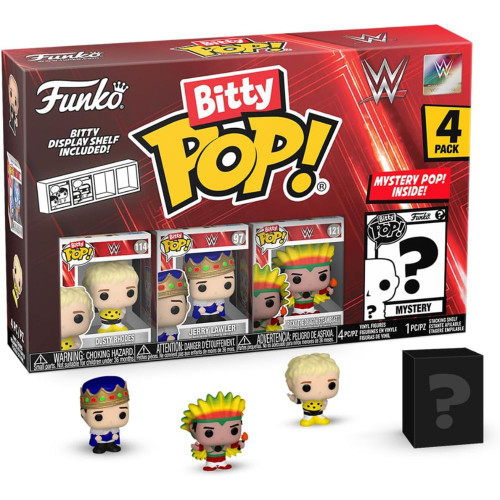 Bitty Pop! : WWE 4-Figure Pack - Random Style Bitty Pop! : WWE 4-Figure Pack - Random Style