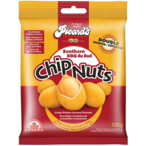 Picards Chip Nuts - Southern BBQ Flavour 