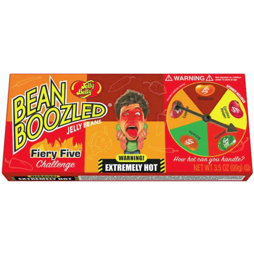 Bean Boozled Fiery Five Spinner Gift Box by Jelly Belly