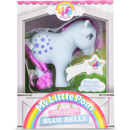 My Little Pony 40th Anniversary Collection - Blue Belle My Little Pony 40th Anniversary Collection - Blue Belle