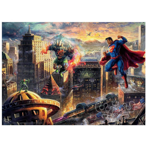 DC Comics - Superman Man of Steel 1000 Piece Puzzle DC Comics - Superman Man of Steel 1000 Piece Puzzle