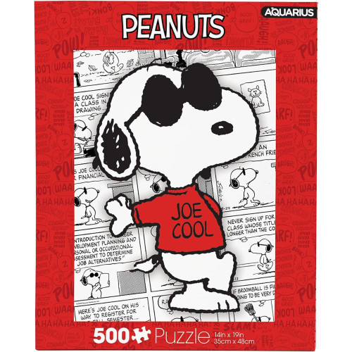 Peanuts - Joe Cool 500 Pc Puzzle Peanuts - Joe Cool 500 Pc Puzzle