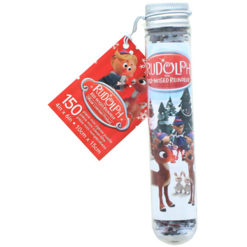 Rudolph 150 Piece Micro Jigsaw Puzzle In Tube 