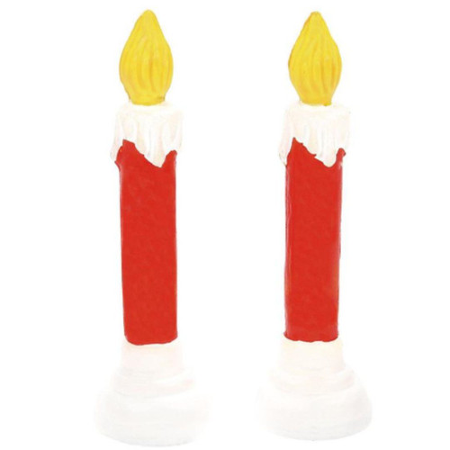  Vintage Blow Mold Candle Set of 2 - Department 56 Village Accessory