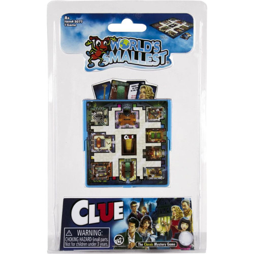 World's Smallest - Clue World's Smallest - Clue