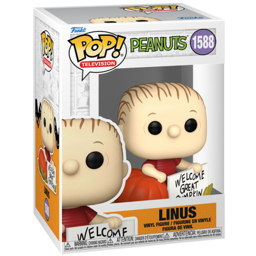 Pop! Animation: Peanuts - Linus With Pumpkin Pop! Animation: Peanuts - Linus With Pumpkin