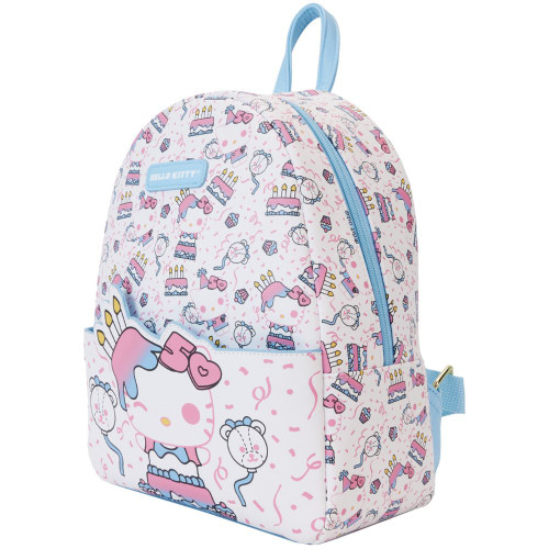 Sanrio Hello Kitty In Cake 50th Anniversary Funko Pop Backpack by Loungefly Sanrio Hello Kitty In Cake 50th Anniversary Funko Pop Backpack by Loungefly