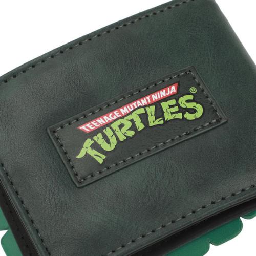 Teenage Mutant Ninja Turtles Shell Bifold Wallet  Teenage Mutant Ninja Turtles Shell Bifold Wallet