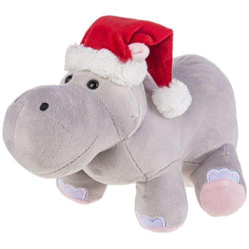 9" Christmas Hippopotamus Plush 9" Christmas Hippopotamus Plush