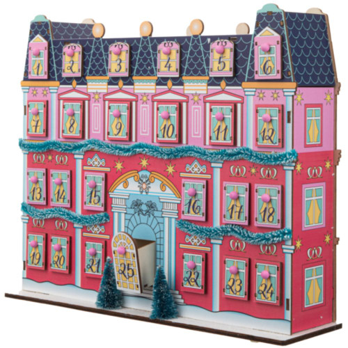 Christmas Vacation Style Advent House Calendar