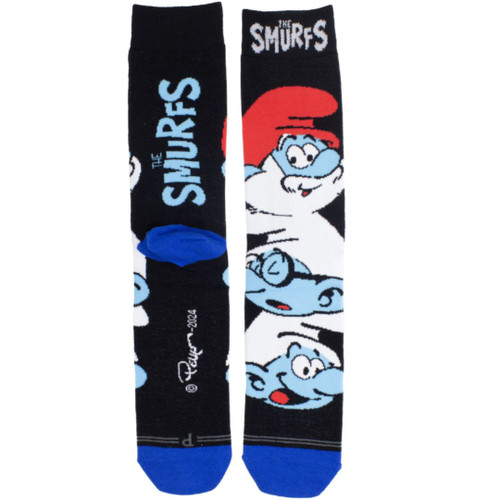 The Smurfs Crew Socks - Pile Up Smurfs The Smurfs Crew Socks - Pile Up Smurfs