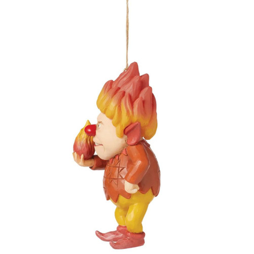  Heat Miser Holding Fire Ornament by Jim Shore