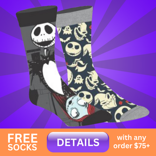 Free Nightmare Before Christmas Socks