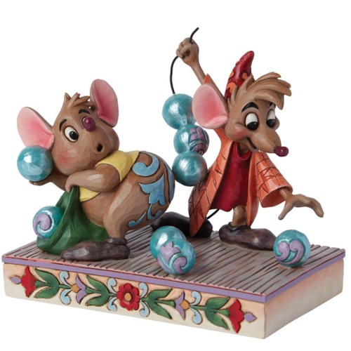  Cinderella - Jaq and Gus Figure by Jim Shore