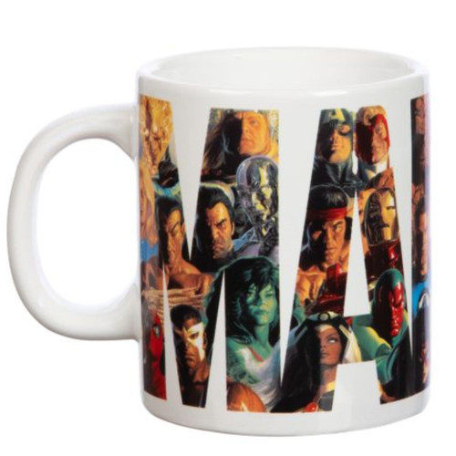 - Marvel Characters Retro Mug - Marvel Characters Retro Mug