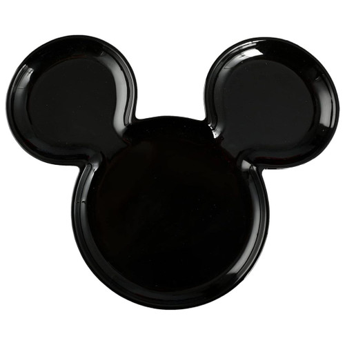  Disney Mickey Mouse Shaped 12 Inch Ceramic Plates - SET OF 2 