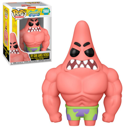 SpongeBob SquarePants - Patrick with Muscles Fry Cook Games