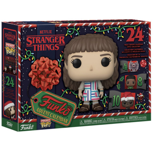 Funko Pop! Stranger Things 24-Day Advent Calendar, 24 Vinyl Figures  Funko Pop! Stranger Things 24-Day Advent Calendar, 24 Vinyl Figures