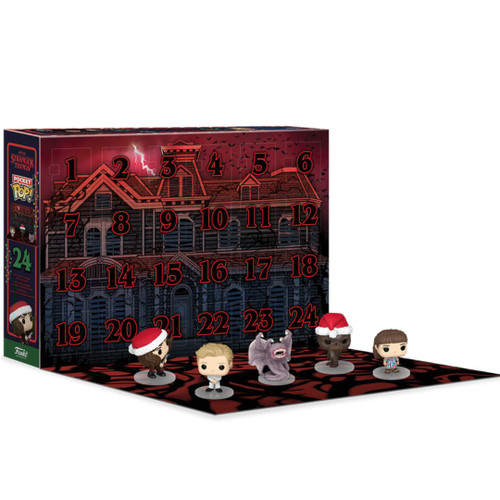Funko Pop! Stranger Things  24-Day Advent Calendar,  24 Vinyl Figures Funko Pop! Stranger Things  24-Day Advent Calendar,  24 Vinyl Figures