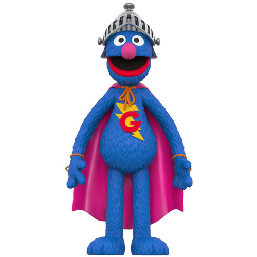 S7 Sesame Street - Super Grover Supersize Vinyl Figure  S7 Sesame Street - Super Grover Supersize Vinyl Figure