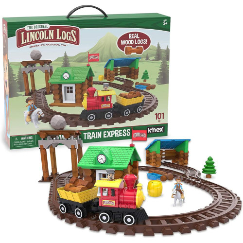 Lincoln Logs Sawmill Train Express