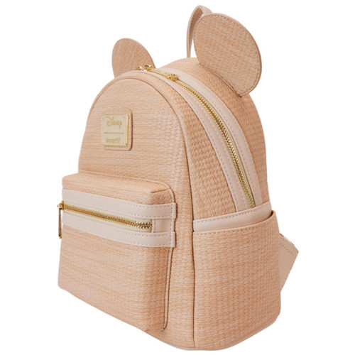 Mickey Mouse Straw Mini Backpack by Loungefly