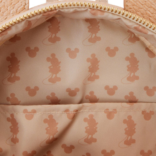 Mickey Mouse Straw Mini Backpack by Loungefly