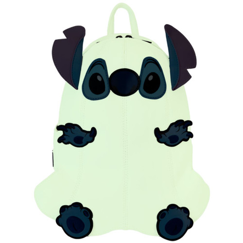 Disney Stitch Ghost Costume Glow Mini Backpack Disney Stitch Ghost Costume Glow Mini Backpack