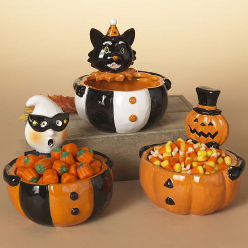  Halloween Dolomite Candy Bowl