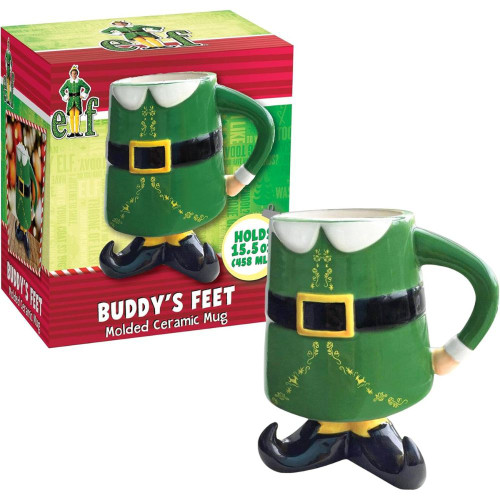 Elf The Movie Buddy's Feet Sculpted Mug Elf The Movie Buddy's Feet Sculpted Mug