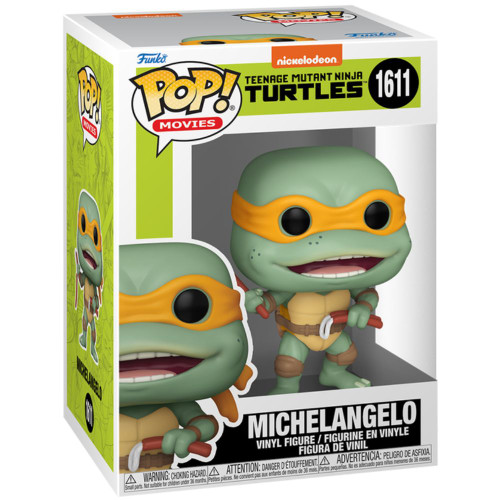Pop! Movies: Teenage Mutant Ninja Turtles - Michelangelo With Sausage Nunchucks