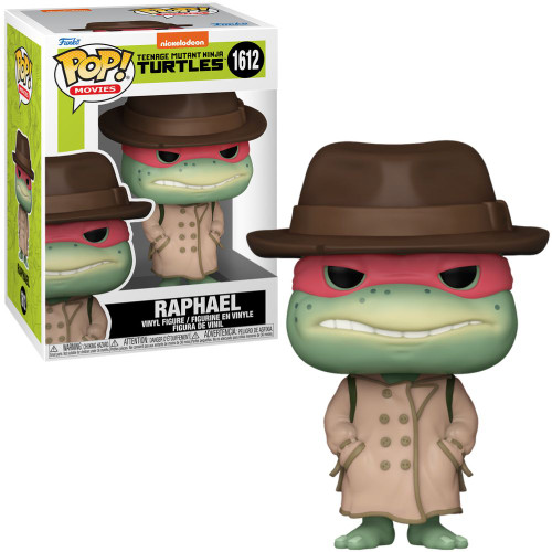 Pop! Animation: Teenage Mutant Ninja Turtles - Raphael With Coat And Hat Pop! Animation: Teenage Mutant Ninja Turtles - Raphael With Coat And Hat