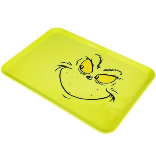 Grinchy Green 13-Inch Melamine Tray