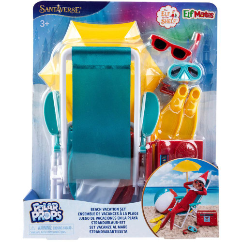 Elf on the Shelf - Polar Props - Beach Vacation Set