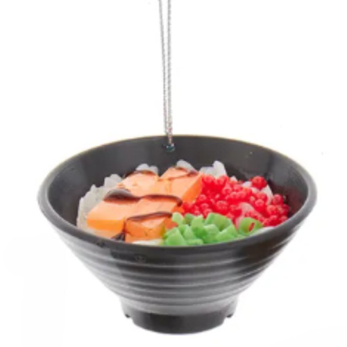 Asian Rice Noodle Bowl Ornaments - Fish