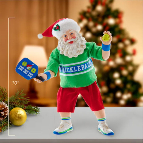 Pickleball Santa Fabriché Figure  Pickleball Santa Fabriché Figure