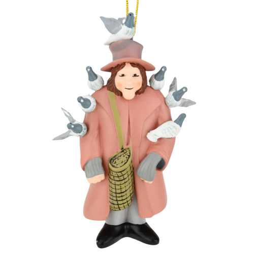 Pigeon Lady ornament