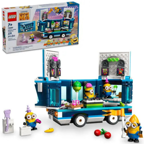 LEGO Despicable Me 4: Minions Music Party Bus