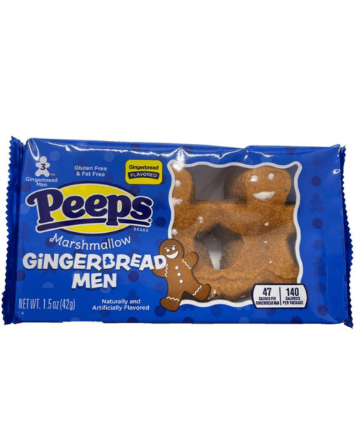 Peeps Gingerbread Men - 3-Piece