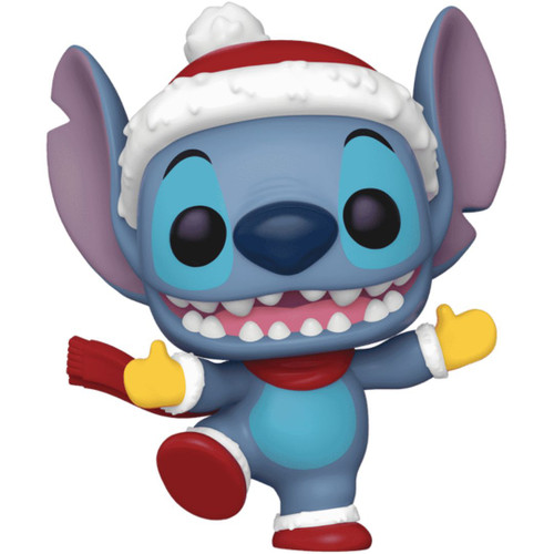  Pop! Disney: Holiday Stitch with Santa Hat