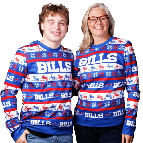 His and Hers Buffalo Bills Christmas Sweater