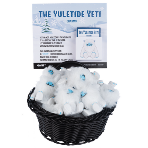 Yuletide Yeti Charm Display