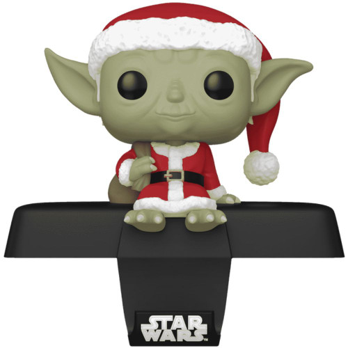Pop! Holiday:  Star Wars - Yoda Edge Sitter Stocking Hanger Pop! Holiday:  Star Wars - Yoda Edge Sitter Stocking Hanger