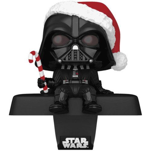 Pop! Holiday:  Star Wars - Darth Vader Edge Sitter Stocking Hanger Pop! Holiday:  Star Wars - Darth Vader Edge Sitter Stocking Hanger