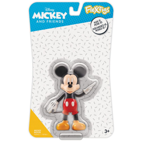 Mickey And Friends FlexFigs Bendable Figures 4-Pack - RetroFestive.ca