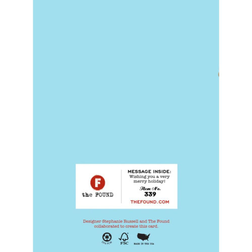 Ornaments Christmas Card