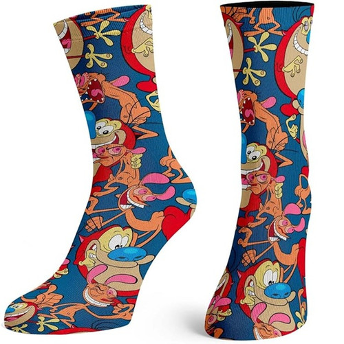 Ren and Stimpy Socks
