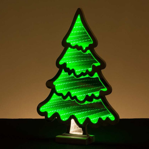 15-Inch Infinity Light - Christmas Tree
