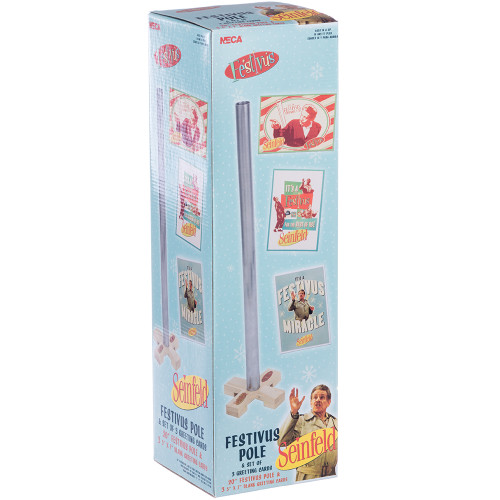 Tabletop Festivus Pole in box