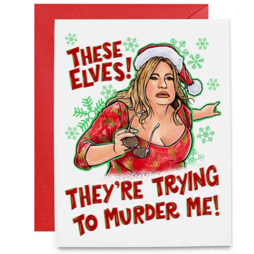 Jennifer Coolidge Christmas Card